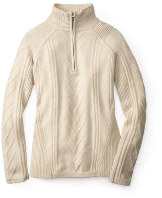 half zip sweater women's