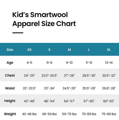 Kids' Merino Wool 250 Base Layer Crew Smartwool®