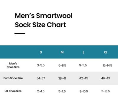 Men Sock Size Chart