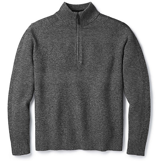 SmartWool Mens Ripple Ridge Half Zip Sweater