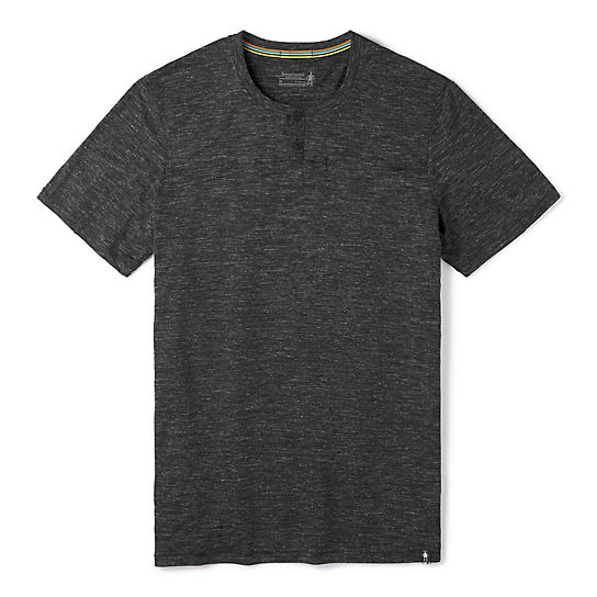 Men's Everyday Travel Short Sleeve Henley Shirt