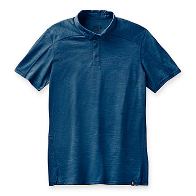Breathable Men's Polo Shirt - Merino 150 Sport