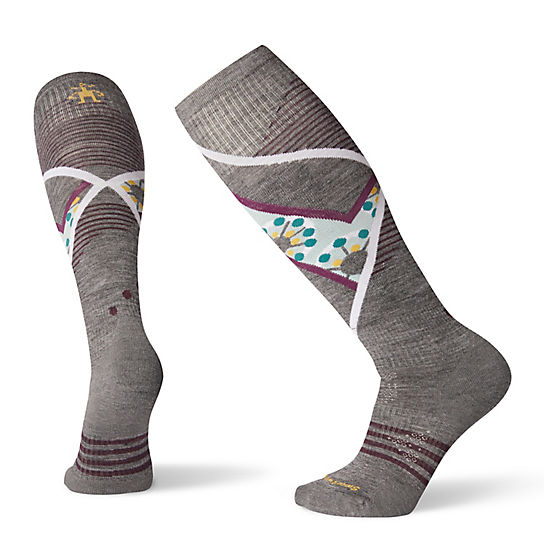 Smartwool Womens Phd Light Elite Pattern Ski Socks