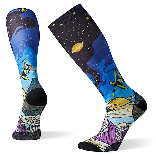 PhD® Ski Ultra Light Benchetler Print Socks