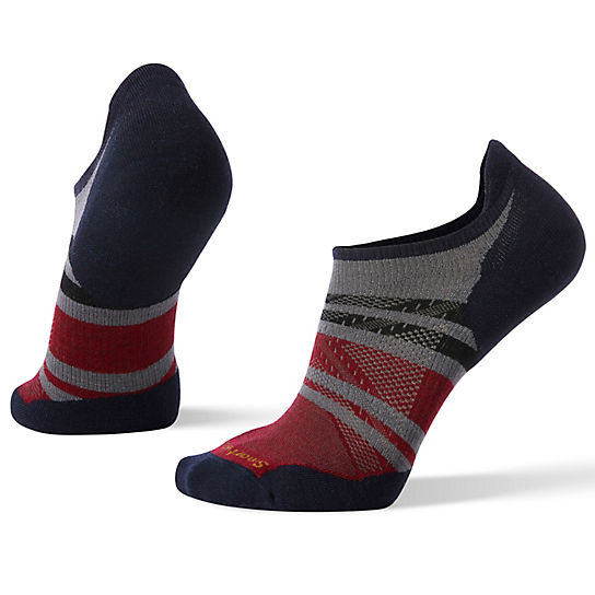 Run Targeted Cushion Pattern Low Ankle Socks