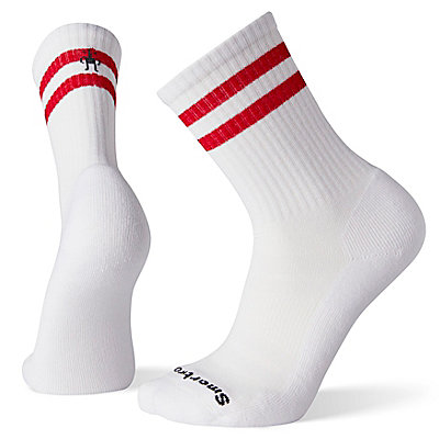 Athletic Targeted Cushion Stripe Crew Socks 1