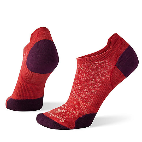 Smartwool PhD Run Light Elite Striped Micro Socks Damen Light Gray/Mint 2019 Laufsocken