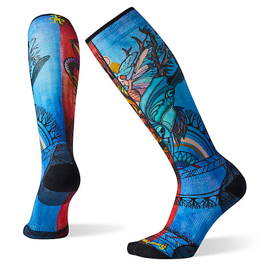 Women's PhD® Ski Ultra Light Print Socks
