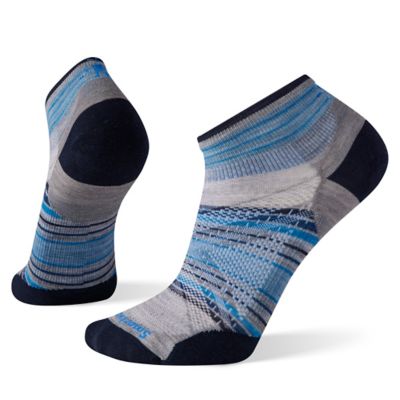 Run Zero Cushion Pattern Ankle Socks | Smartwool