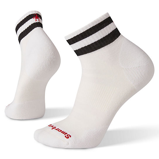 Athletic Stripe Targeted Cushion Ankle Socks