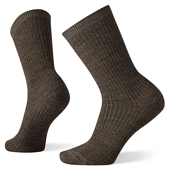 Women's Everyday Texture Solid Crew Socks