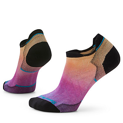 Women's Run Ombre Print Low Ankle Socks 1