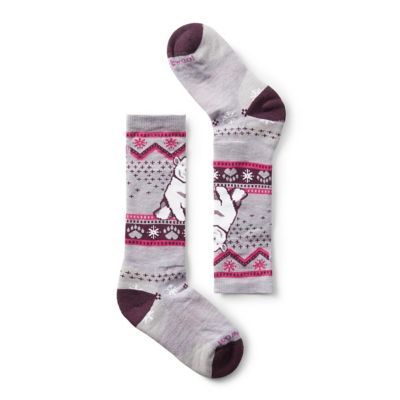 Smartwool Junior Ski Zero Cushion Tie Dye Print OTC Socks