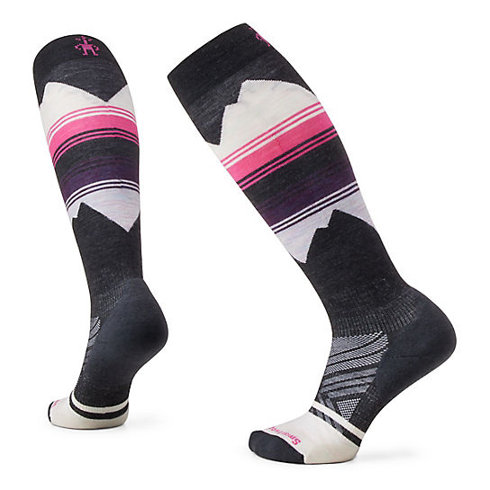 Women's Ski Pattern Over The Calf Socks