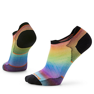 Run Pride Rainbow Print Low Ankle Socks 1