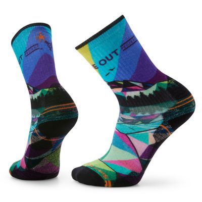 The Venture Out Project Hike Print Crew Socks | Smartwool