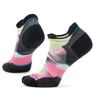 Women's Run Brushed Print Low Ankle Socks 1