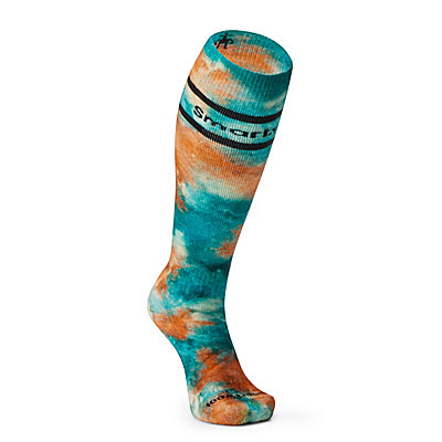 Women's Ski Full Cushion Tie Dye Print Over The Calf Socks| Smartwool®