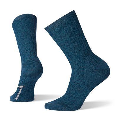 Women's Chain Link Cable Crew Socks|Smartwool®
