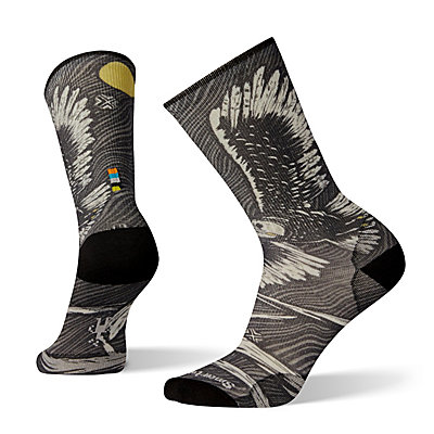 Men's Curated Give a Hoot Crew Socks 1