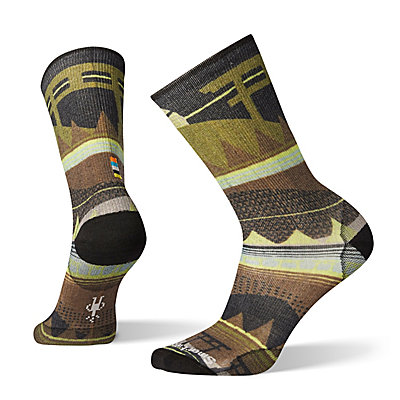 Men's Curated Forest Bathing Crew Socks 1