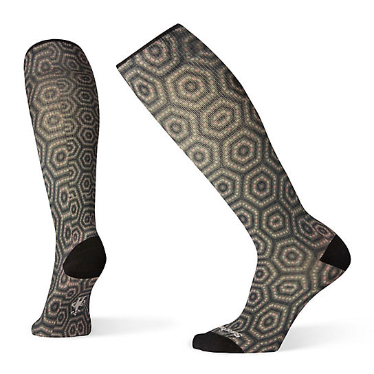 Women's Compression Hexa-Jet Print OTC Socks