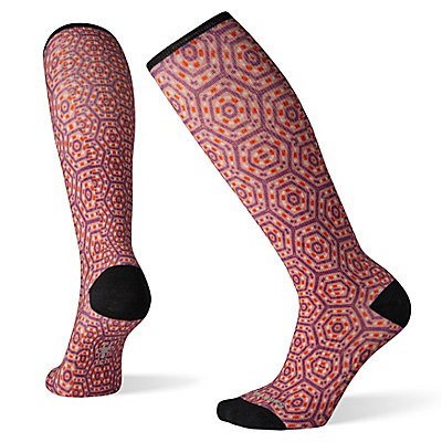 Women's Compression Hexa-Jet Print OTC Socks