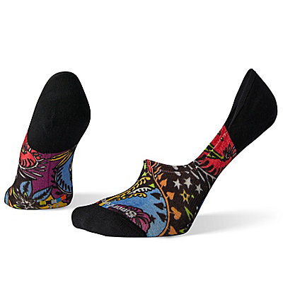 Women's Curated Paisley Pranks No Show Socks 1