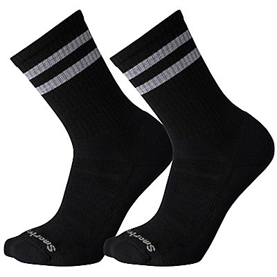2 Pack Men's Athletic Crew Socks in Fun Retro Stripe | SmartWool®