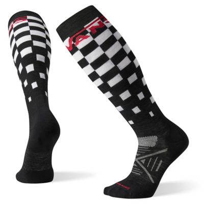 Smartwool Snow VANS Checker Targeted Cushion Over the Calf Socks ...