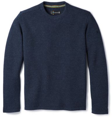 Men's Hudson Trail Wool-Blend Fleece Crew Sweater | Smartwool