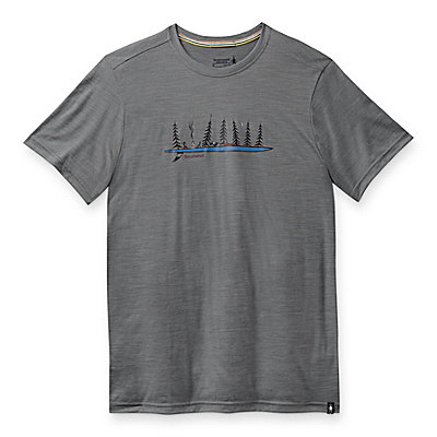 Men's Merino Sport 150 Camping With Friends Graphic Tee 1