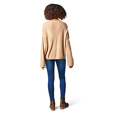Women's Shadow Pine Cable V-Neck Sweater 3