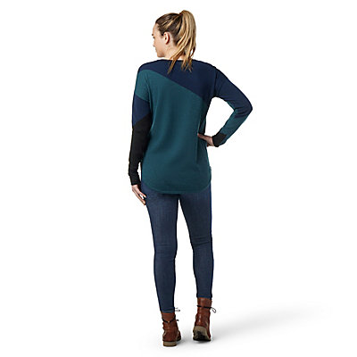 Women's Shadow Pine Colorblock Crew Sweater 3