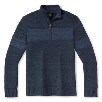 Men's Ripple Ridge Stripe Half Zip Sweater | Smartwool