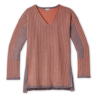 Women's Shadow Pine V-Neck Rib Sweater 1