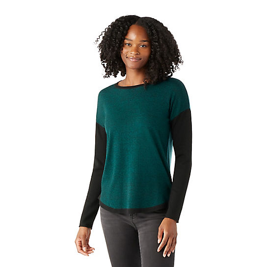 Women's Shadow Pine Colorblock Crew Sweater