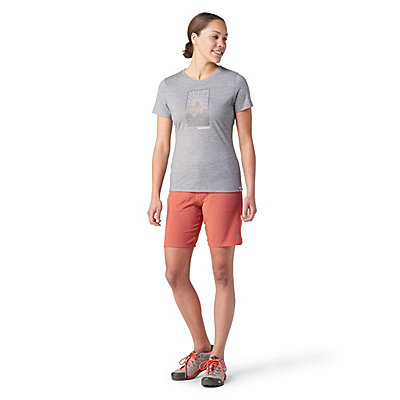 Women's Merino Sport Alpine Start Short Sleeve Graphic Tee Slim Fit 2