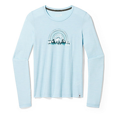 Women's Never Summer Mountains Graphic Long Sleeve Tee | Smartwool