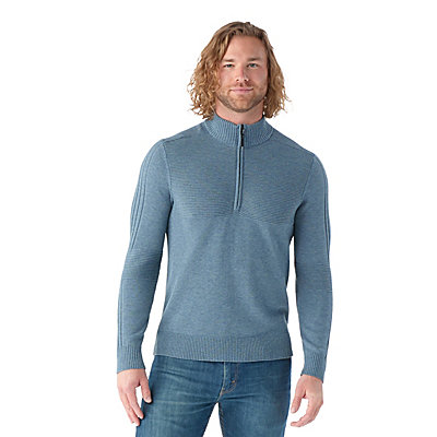 Men's Texture Half Zip Sweater 1