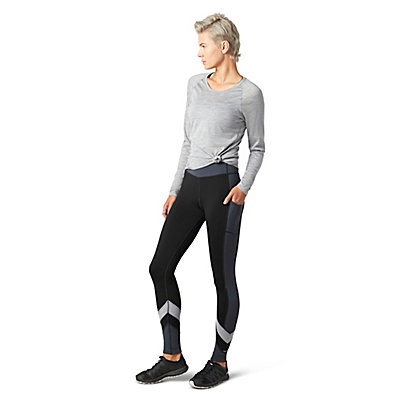 Women's Merino Sport Fleece Colorblock Legging 2