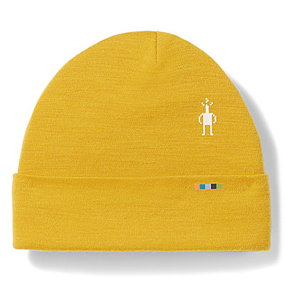 Ribbed jersey hat - Mustard yellow - Kids