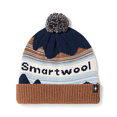 Knit Winter Pattern POM Beanie | Smartwool
