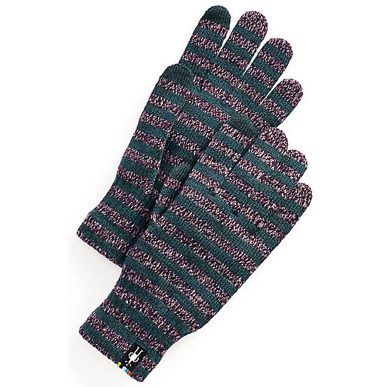 Striped Liner Gloves