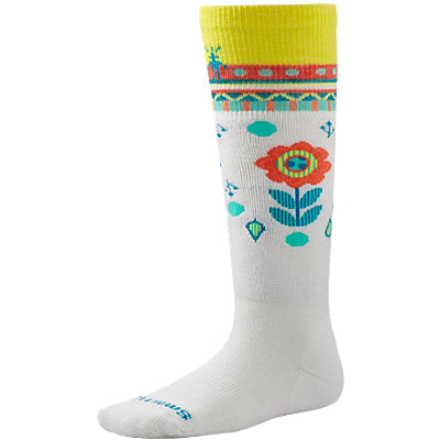Kids' Wintersport Flower Patch Socks 1