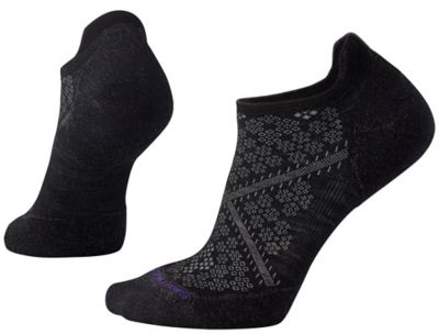 Smartwool PhD Run Light Elite Striped Micro Socks Damen Light Gray/Mint 2019 Laufsocken