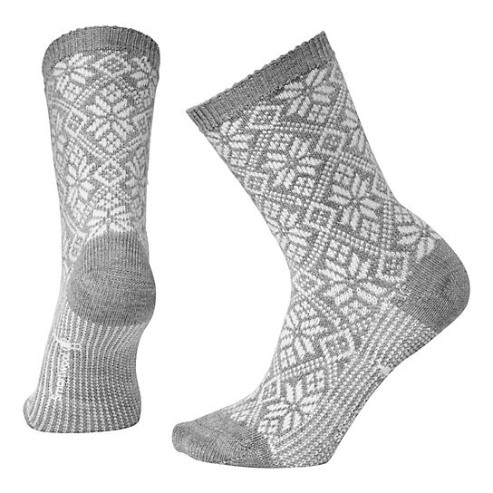 Women's Everyday Traditional Snowflake Crew Socks