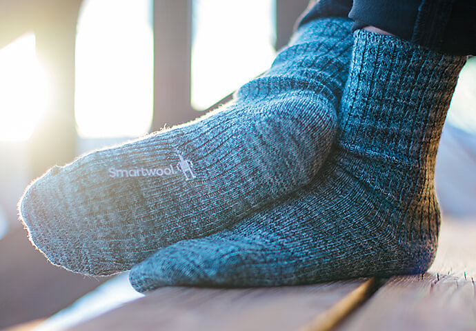 Merino wool socks.